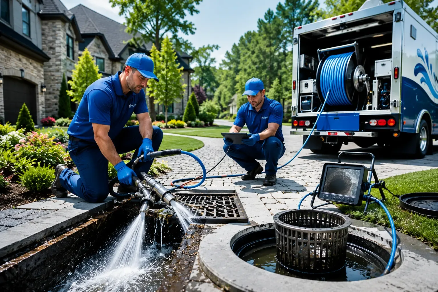 Local outdoor drain cleaning professionals in Farmersville Station, NY